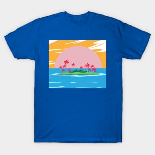 Lonely Island Relaxation Sun T-Shirt